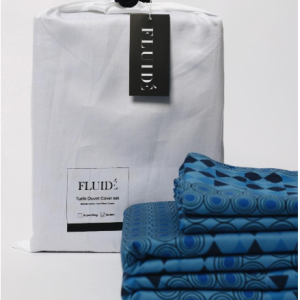 FLUIDE HOMES Turin Duvet Cover Set