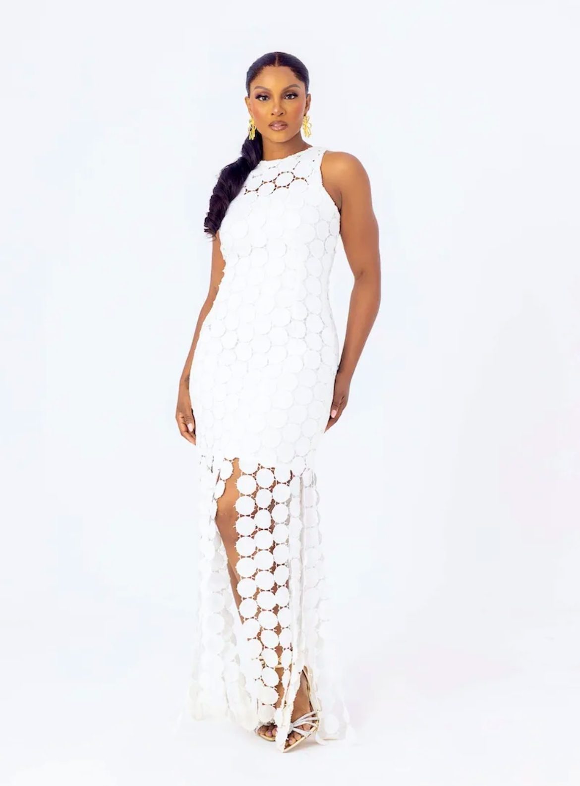 ZEPHANS AND CO White Ava Dress